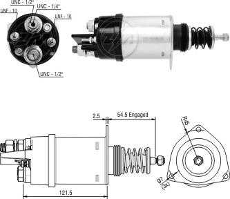 ERA ZM2362 - Ievilcējrelejs, Starteris ps1.lv