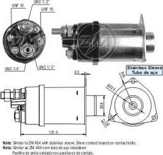 ERA ZM7464 - Ievilcējrelejs, Starteris ps1.lv