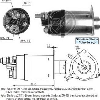 ERA ZM7460 - Ievilcējrelejs, Starteris ps1.lv