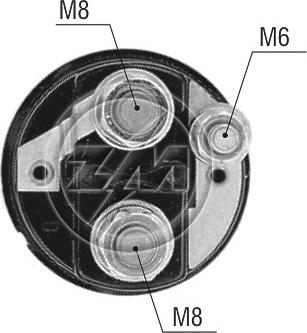 ERA ZM76296 - Remkomplekts, Starteris ps1.lv