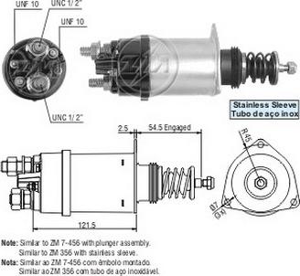 ERA ZM7356 - Ievilcējrelejs, Starteris ps1.lv