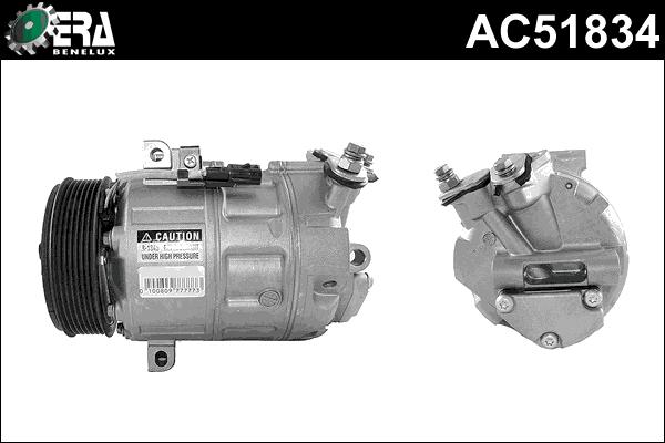 ERA Benelux AC51834 - Kompresors, Gaisa kond. sistēma ps1.lv