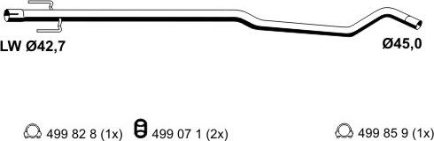 ERNST 012546 - Izplūdes caurule ps1.lv