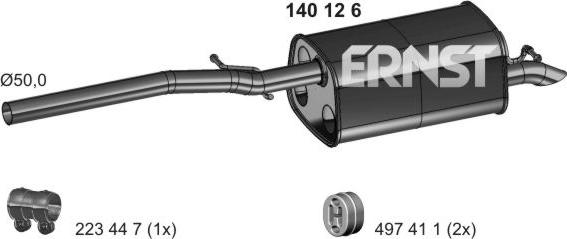 ERNST 140126 - Izplūdes gāzu trokšņa slāpētājs (pēdējais) ps1.lv