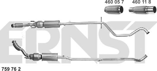 ERNST 759762 - Katalizators ps1.lv