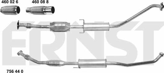 ERNST 756440 - Katalizators ps1.lv