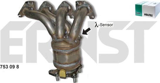 ERNST 753098 - Katalizators ps1.lv