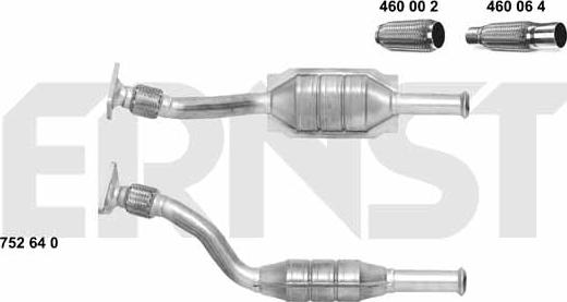 ERNST 752640 - Katalizators ps1.lv