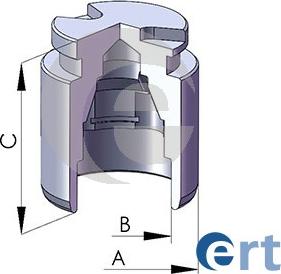 ERT 150577-C - Virzulis, Bremžu suports ps1.lv