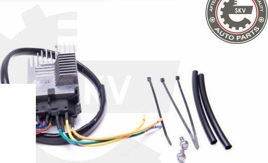 Esen SKV 94SKV800 - Papildus rezistors, Kondicioniera ventilators ps1.lv