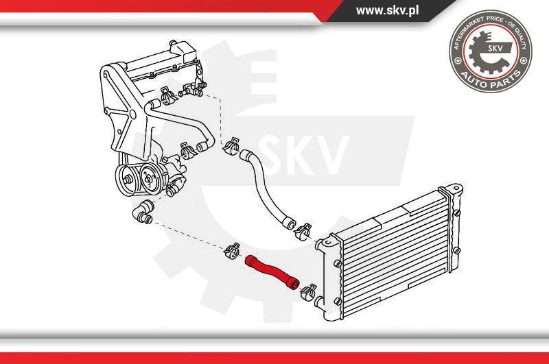 Esen SKV 43SKV720 - Radiatora cauruļvads ps1.lv