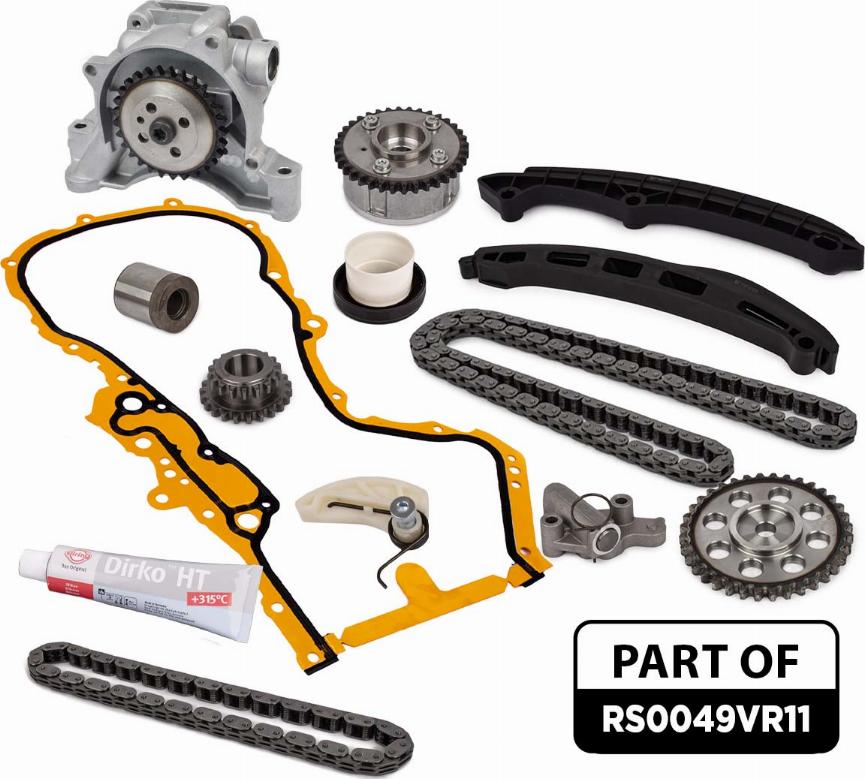 ET Engineteam RS0049VR11 - Sadales vārpstas piedziņas ķēdes komplekts ps1.lv