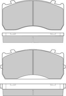 Key Parts KBP33010 - Bremžu uzliku kompl., Disku bremzes ps1.lv