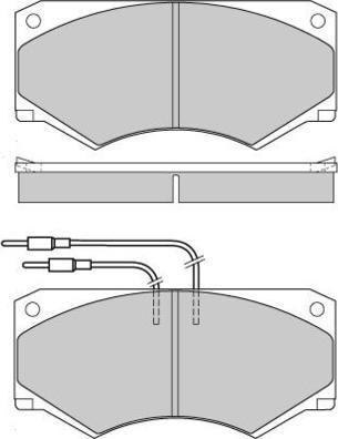 ACDelco AC058733D - Bremžu uzliku kompl., Disku bremzes ps1.lv