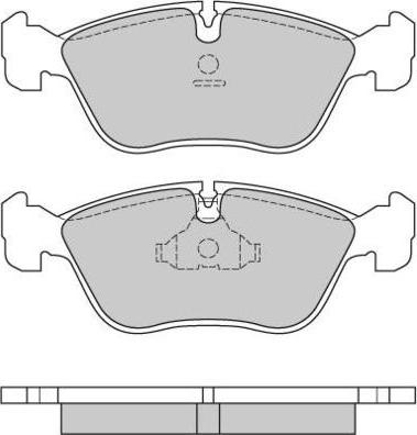 BOSCH 986461752 - Bremžu uzliku kompl., Disku bremzes ps1.lv