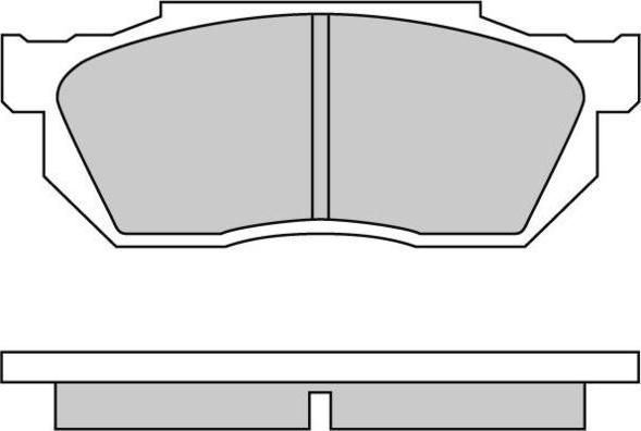 BOSCH 0 986 AB2 664 - Bremžu uzliku kompl., Disku bremzes ps1.lv