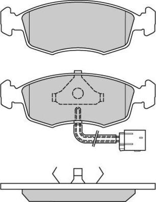 E.T.F. 12-0583 - Bremžu uzliku kompl., Disku bremzes ps1.lv