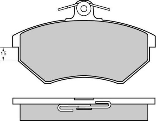 R Brake RB0835 - Bremžu uzliku kompl., Disku bremzes ps1.lv