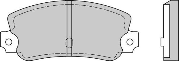 E.T.F. 12-0074 - Bremžu uzliku kompl., Disku bremzes ps1.lv