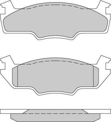 ACDelco 171-1163 - Bremžu uzliku kompl., Disku bremzes ps1.lv