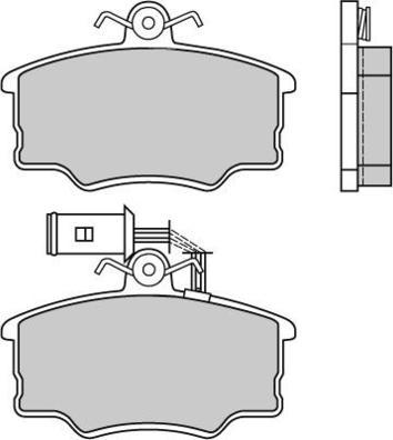 TOMEX brakes TX 10-582 - Bremžu uzliku kompl., Disku bremzes ps1.lv