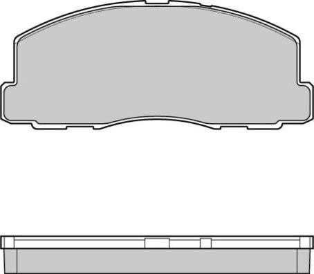 OEMparts DBP511107 - Bremžu uzliku kompl., Disku bremzes ps1.lv