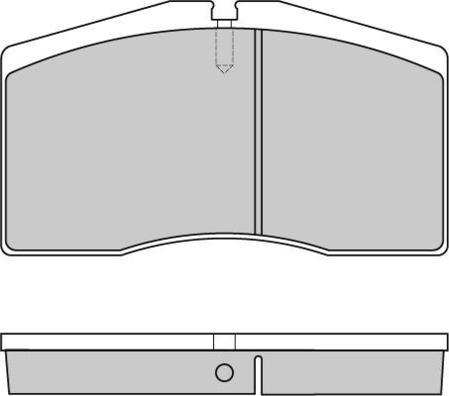 Brake Engineering PA1387 - Bremžu uzliku kompl., Disku bremzes ps1.lv