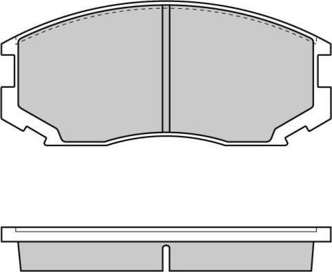 Magneti Marelli 363700203109 - Bremžu uzliku kompl., Disku bremzes ps1.lv