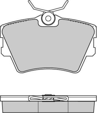 Magneti Marelli 323700023300 - Bremžu uzliku kompl., Disku bremzes ps1.lv