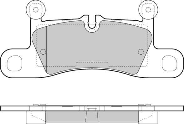 Valeo 670387 - Bremžu uzliku kompl., Disku bremzes ps1.lv