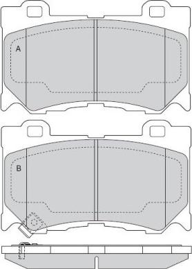 Maxgear 19-3008 - Bremžu uzliku kompl., Disku bremzes ps1.lv