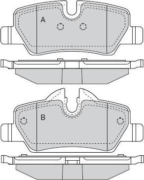 INTERBRAKE DP42029RS - Bremžu uzliku kompl., Disku bremzes ps1.lv