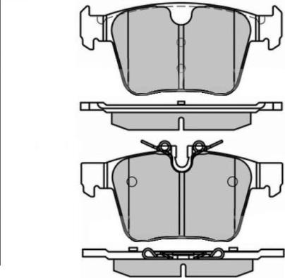 Sangsin Brake SP4069 - Bremžu uzliku kompl., Disku bremzes ps1.lv