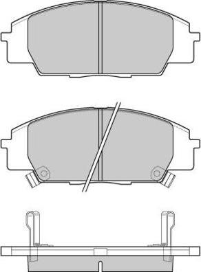 BOSCH 986494311 - Bremžu uzliku kompl., Disku bremzes ps1.lv