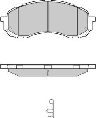 Magneti Marelli PF0400 - Bremžu uzliku kompl., Disku bremzes ps1.lv