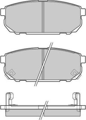 DJ Parts BP1593 - Bremžu uzliku kompl., Disku bremzes ps1.lv