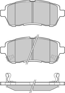 Magneti Marelli 363700201687 - Bremžu uzliku kompl., Disku bremzes ps1.lv