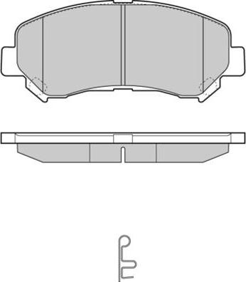 BOSCH 986TB3117 - Bremžu uzliku kompl., Disku bremzes ps1.lv