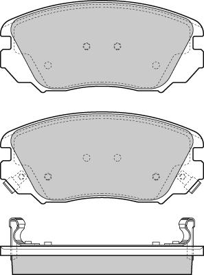 TRUPART DP41695RS - Bremžu uzliku kompl., Disku bremzes ps1.lv