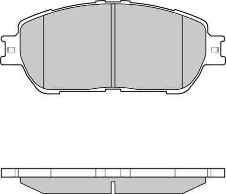 Akebono AN-670KE - Bremžu uzliku kompl., Disku bremzes ps1.lv