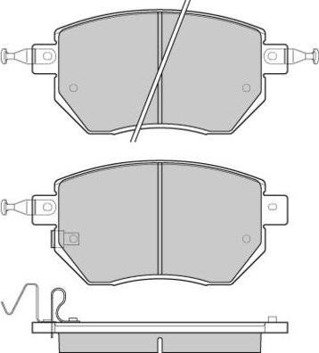 OEMparts 8DB 355 011-101 - Bremžu uzliku kompl., Disku bremzes ps1.lv