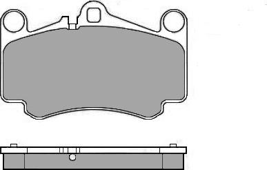 Magneti Marelli T1791MM - Bremžu uzliku kompl., Disku bremzes ps1.lv