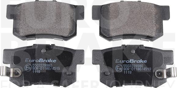 Eurobrake 5502229980 - Bremžu uzliku kompl., Disku bremzes ps1.lv