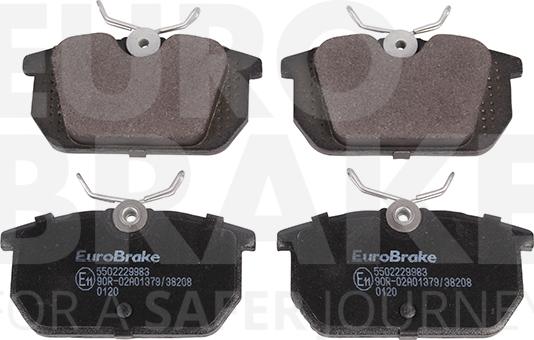 Eurobrake 5502229983 - Bremžu uzliku kompl., Disku bremzes ps1.lv