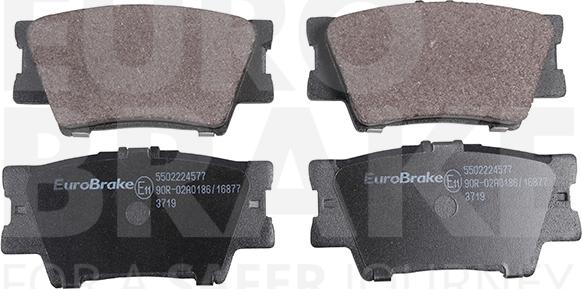 Eurobrake 5502224577 - Bremžu uzliku kompl., Disku bremzes ps1.lv