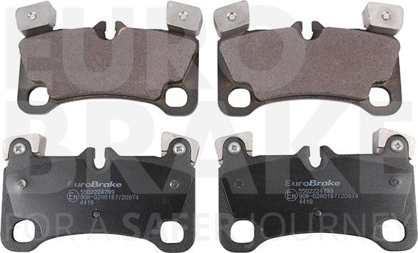 Eurobrake 5502224799 - Bremžu uzliku kompl., Disku bremzes ps1.lv