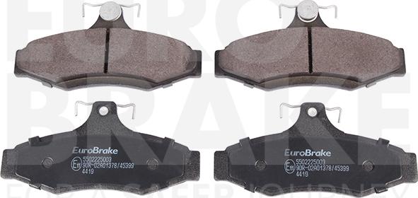 Eurobrake 5502225003 - Bremžu uzliku kompl., Disku bremzes ps1.lv