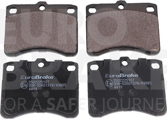 Eurobrake 5502225107 - Bremžu uzliku kompl., Disku bremzes ps1.lv