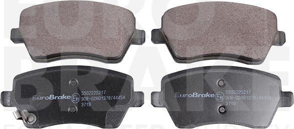 Eurobrake 5502225217 - Bremžu uzliku kompl., Disku bremzes ps1.lv