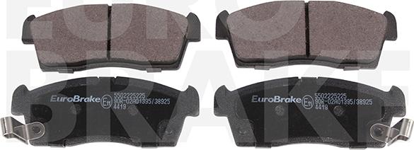 Eurobrake 5502225225 - Bremžu uzliku kompl., Disku bremzes ps1.lv